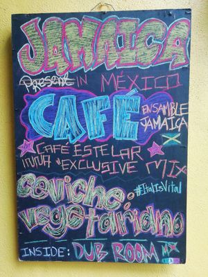 Jamaica cafe at Jamaica Café in Guadalajara