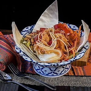 Somtum (Papaya salad) -- (from Thai Am website) at Thai-Am in St Petersburg
