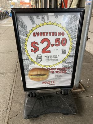   at Matto Espresso in New York City