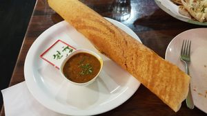 Masala dosa at BailwalG in Rotorua