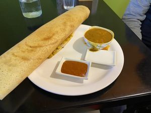 Masala dosa was so delicious   at BailwalG in Rotorua