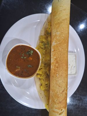 Masala dosa at BailwalG in Rotorua
