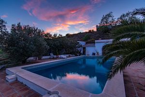 Swimming pool at Casa San Andreas in Competa