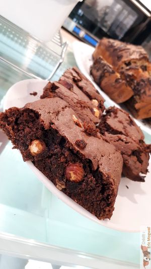 Brownie at Wash'Up Café Laverie Cosy in Paris