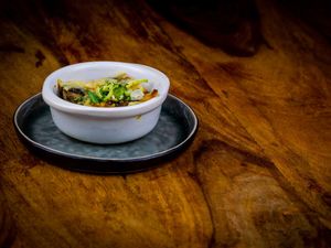 Vegetable lasagna | With fresh vegetables and cream based on soy at Gossimijne in Veghel