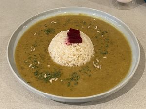 Curry (light meal menu) at Mumokuteki in Osaka