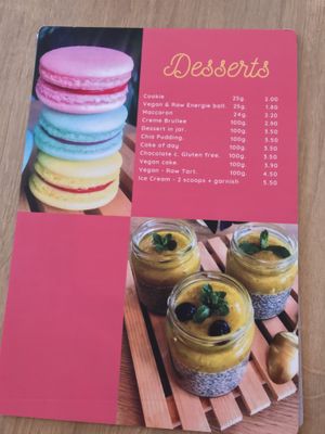 Desserts  at Bonjour in Tivat