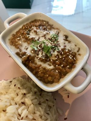 Vegan masala  at Bonjour in Tivat