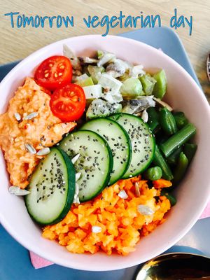 Budha Bowl - vegan  at Bonjour in Tivat