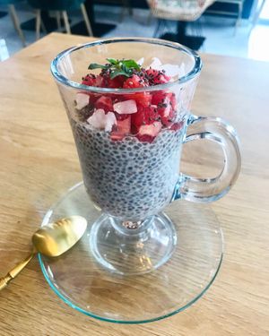 Chia pudding  at Bonjour in Tivat