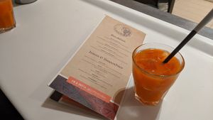Menu and Boost juice at Gypsy - Dubai Mall in Dubai