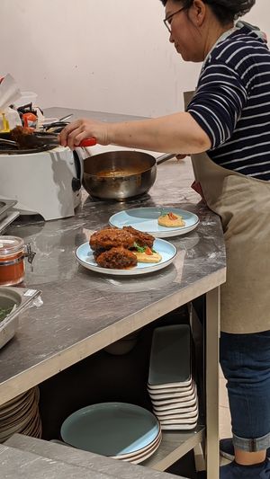 Jack wings being prepared at Gypsy - Dubai Mall in Dubai