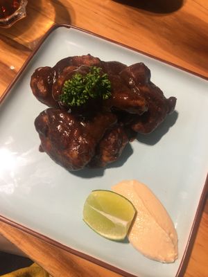 BBQ wings at Gypsy - Dubai Mall in Dubai