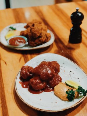 Chicken nuggets and wings  at Gypsy - Dubai Mall in Dubai