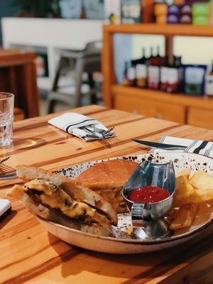 Philly cheese steak  at Gypsy - Dubai Mall in Dubai