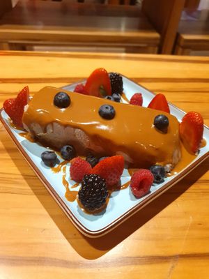 Lotus cheesecake at Gypsy - Dubai Mall in Dubai