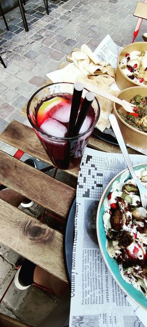 Berries lemonade at Maha in Brussels