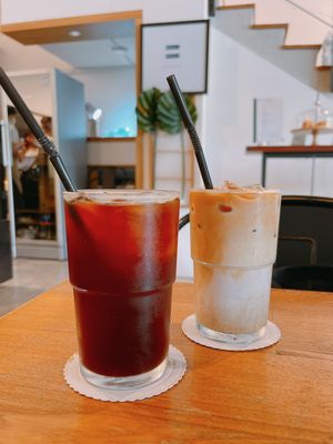 Plant based mylk options available   at Life 一 間店 in Ulu Tiram