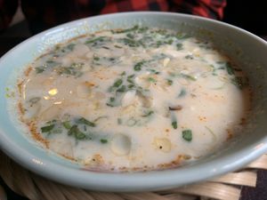 Soup with pumkin at Top Tep - Modern Vietnamese Kitchen & Bar in Berlin