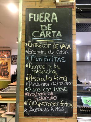 Specials at La Casa Fundida in Sevilla