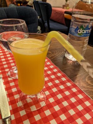 Pina colada at Galata Lily in Istanbul