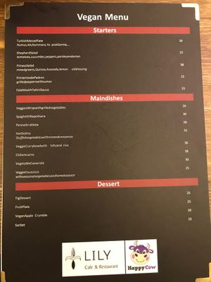 Hello Galata Lily team...
Thank you very much for heaving us...
I now you are new restaurant but ı love your food about atmosfer... and you have vegan menu this is which i liked at Galata Lily in Istanbul