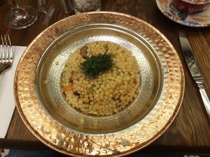 Couscous at Galata Lily in Istanbul