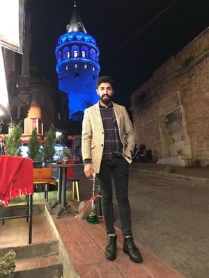 Me and galata tower  at Galata Lily in Istanbul