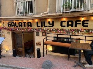 Entrance at Galata Lily in Istanbul