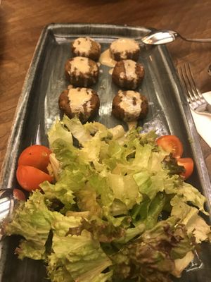 Falefels at Galata Lily in Istanbul