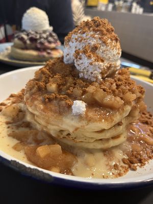 Apple pie pancakes   at Seven Sundays in Dusseldorf