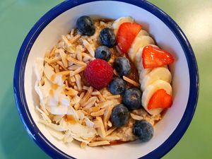 Overnight Oats at Seven Sundays in Dusseldorf