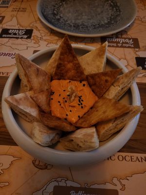 Muhammara at Ganesh Cocina Ecléctica in Xativa