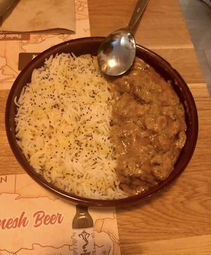 Tikka masala de soja  at Ganesh Cocina Ecléctica in Xativa