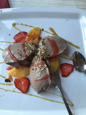 Mousse au chocolat at proSecCo in Oldenburg