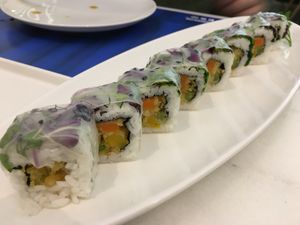 Wow veg sushi  at Sumo in Muscat