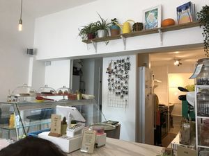 Counter at Margo's Cafe & Lounge in Babbacombe