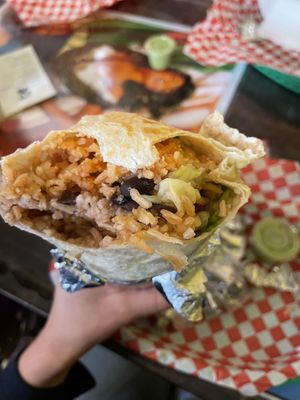   at La Cumbre Taqueria in San Francisco