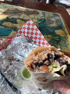   at La Cumbre Taqueria in San Francisco