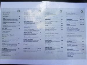 Mostly vegan menu otherwise vegetarian at Koto Avalon in Avalon Beach