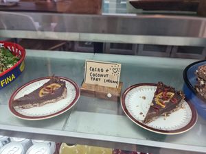 Cacao  tart at Beaches in Port Elliot