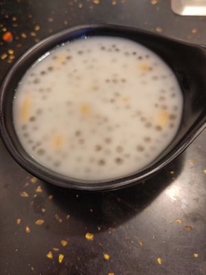 Sweet potato sago at Oppa in Leicester