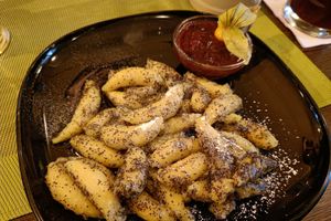 Mohnnudeln mit Zwetschgenröster at Bierosophie in Vienna