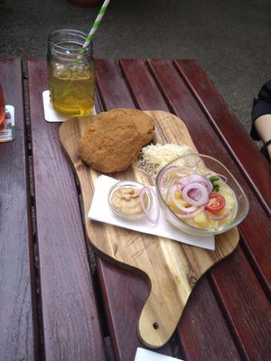 Fried Jackfruit at Bierosophie in Vienna