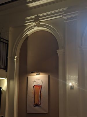 Bar art at Bierosophie in Vienna