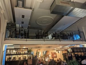 Gallery/upper floor at Bierosophie in Vienna