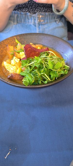 tofu curry at Le Bistrot Viet in Santiago