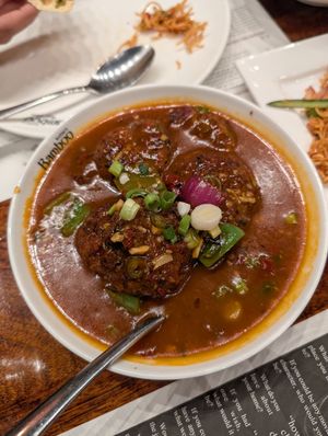 Hot Garlic Veg Coins at Inchin's Bamboo Garden in Sunnyvale