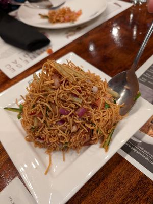 Chinese Bhel at Inchin's Bamboo Garden in Sunnyvale