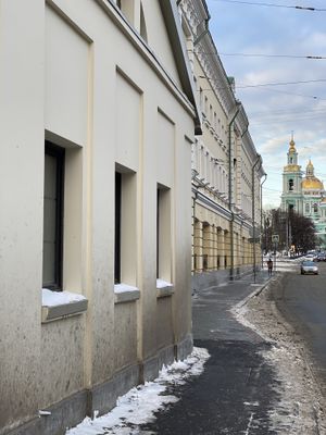 outside at Mission in Moscow